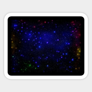 Magnetic light of stars and nebulae Sticker